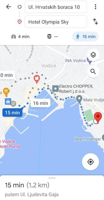 Apartmani Centar Vodice Exteriör bild