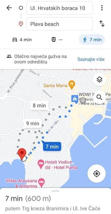 Apartmani Centar Vodice Exteriör bild